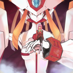 viperoserio2:  Strelizia and Zero Two