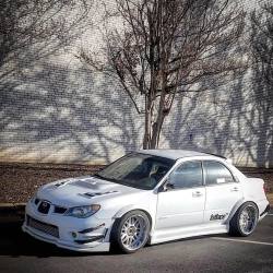 official-jdm-culture:  All white everything @gettin_spooky  #subaru