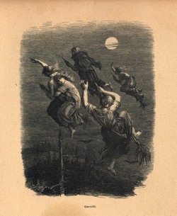 “Hexen ritt” {Witches Ride} , copy of a painting