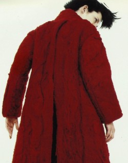 margielans:  Stella Tennant for Yohji Yamamoto, photographed