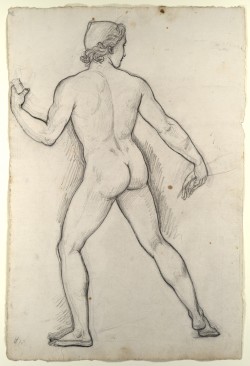 19thcenturyboyfriend:   Study for ‘Castor and Pollux Freeing