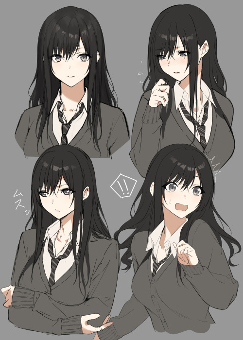 fileth-fourth:solaさんはTwitterを使っています うちの子色々表情描いた！
