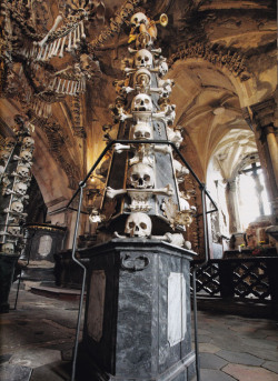 ancient-serpent:The Sedlec Ossuary (Ossuary of All Saints), Czech