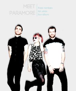 im-a-paramonster:  meet paramore inspired (x) 