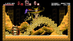 pixelartus: Bloodstained: Curse of the Moon is a new NES styled