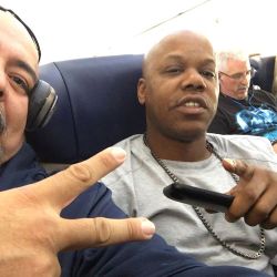 I look retarded but that&rsquo;s what happens when you meet a legend!!!! Cool as fuck!!!  @tooshort  @tooshort  @tooshort  @tooshort  (at William P. Hobby Airport)