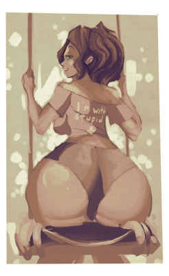 riendonut:  I drew Nicole’s hips for nicoleships. BECAUSE I