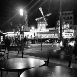 (at Moulin Rouge)