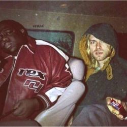 streetdepot: Very Rare   Biggie & Kurt Cobain   