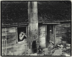 formerlyuncredited:  WYNN BULLOCK (1902-1975)   Nude in Window,