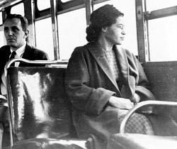 black-culture:On this day in 1955, Rosa Parks helped spark a