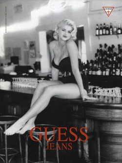 paradise-she-said:  Anna Nicole Smith for Guess Jeans
