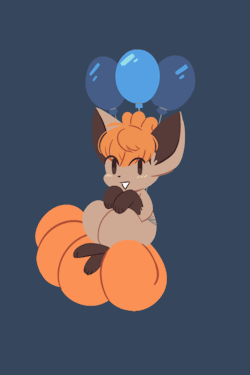dailyvulpix: You ever wanted a little vulpix floating on your