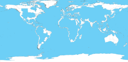 darkinternalthoughts: mapsontheweb:  The World with landlocked