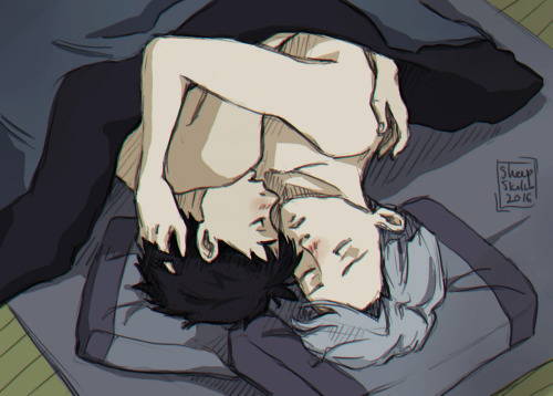 sheepskeleton: â€œYuri, letâ€™s sleep togetherâ€