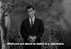 witchinghour:Rod Serling Narrates The Twilight Zone (TV Series,