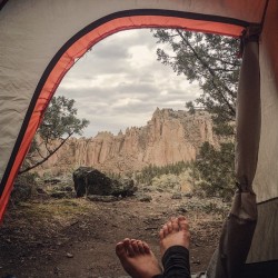 amyrollo:  Of course the first time ever I go camping solo, it