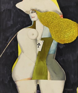 thunderstruck9:  Richard Lindner (German/American, 1901-1978),