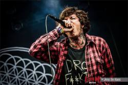 ohioisonfiire:  Oli Sykes of Bring Me The Horizon at Graspop