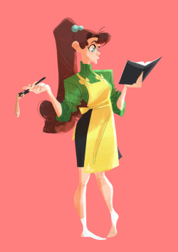 sashamutch:A little colour practice of Sailor Jupiter looking