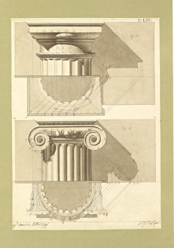 design-is-fine:Giuseppe Vannini, architectural drawings, 1818-1850.