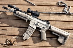 igunsandgear:  FDE Daniel Defense SBR AR15 w/ tango down mag,