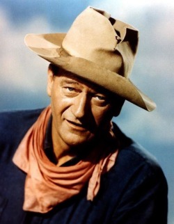 bishopdane:  John Wayne, an actor who came to epitomize the American