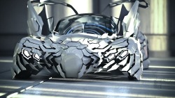 neuromaencer:  concept car design ‘project flake’ by da feng