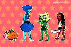 yeajeedraws:  They can’t be the Crystal Temps without wearing