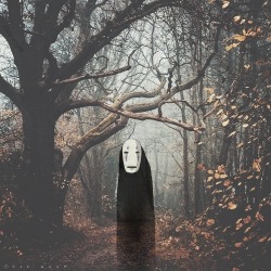 wyst3ria:  clairvoynt:  not my picture, just my edit No Face