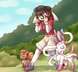 alasou: I’ll show you a pokemon fight If I love the pokemon