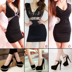 ideservenewshoesblog:  Stylish Splicing and Black Design Womens