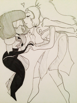 mysticbacon:  Request: Opal and Garnet  (HOW’D YOU FIGURE OUT