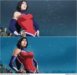 dorkly:  Wonder Woman in Justice League: War by i-am-knot 20