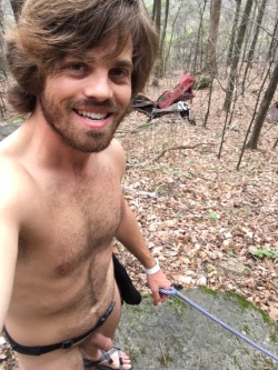 dontneedclothes:  On the trail I often hike there’s a graveyard of cars that people pushed off the cliff above. It’s pretty cool. What isn’t cool are all the broken beer bottles that people continue to throw from the cliff above. Makes barefoot