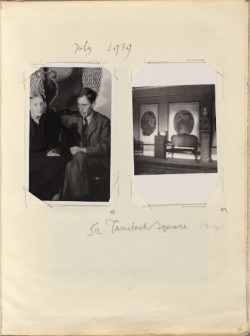 barcarole:  Some pages from Virginia Woolf’s photo album at