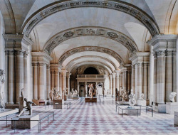  Candida Höfer, Musee du Louvre Paris, X and VII, 2005     