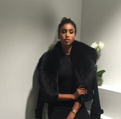 imaanhammamofficial:  Imaan Hammam at Dover Street Market celebrating