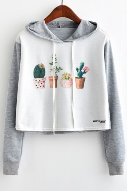 deamnine:  Lovely Hoodies CollectionCactus Pattern // Cactus