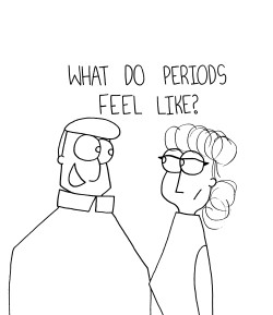 thecrazytowncomics:  What Periods Feel Like