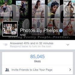 85,000 likes!! Whew… I see 100,000 likes peeking around