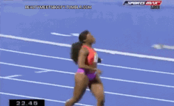 sensuousblkman:  Bianca Knight proven thick girls can run track