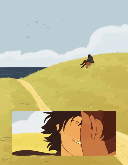 dickpuncherdraws:  “Hey,” Sokka whispers, and it might get