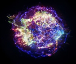 8bitfuture:  This is the Cassiopeia A supernova remnant, as