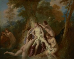 vcrfl:  Jean-François de Troy: Diana and Her Nymphs Bathing,