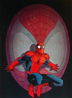 comicbookartwork:  Spider-Man by John Romita Sr. and John Romit