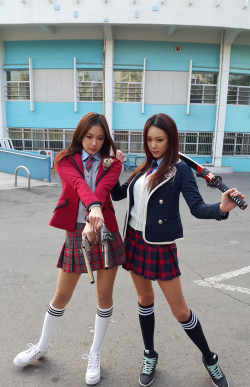 Moon Ga Kyung & Ju Da Ha. ♥  Don’t mess with these