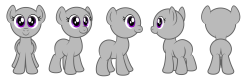 iamaleximusprime:  I’ve updated my pony flash puppets! I got