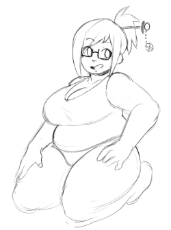 grimphantom2:  shoripurin:  mei doodles from the stream  Thick