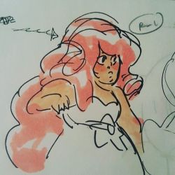 dannyhynes:  Also found this very old drawing of Rose #digginginmycube
